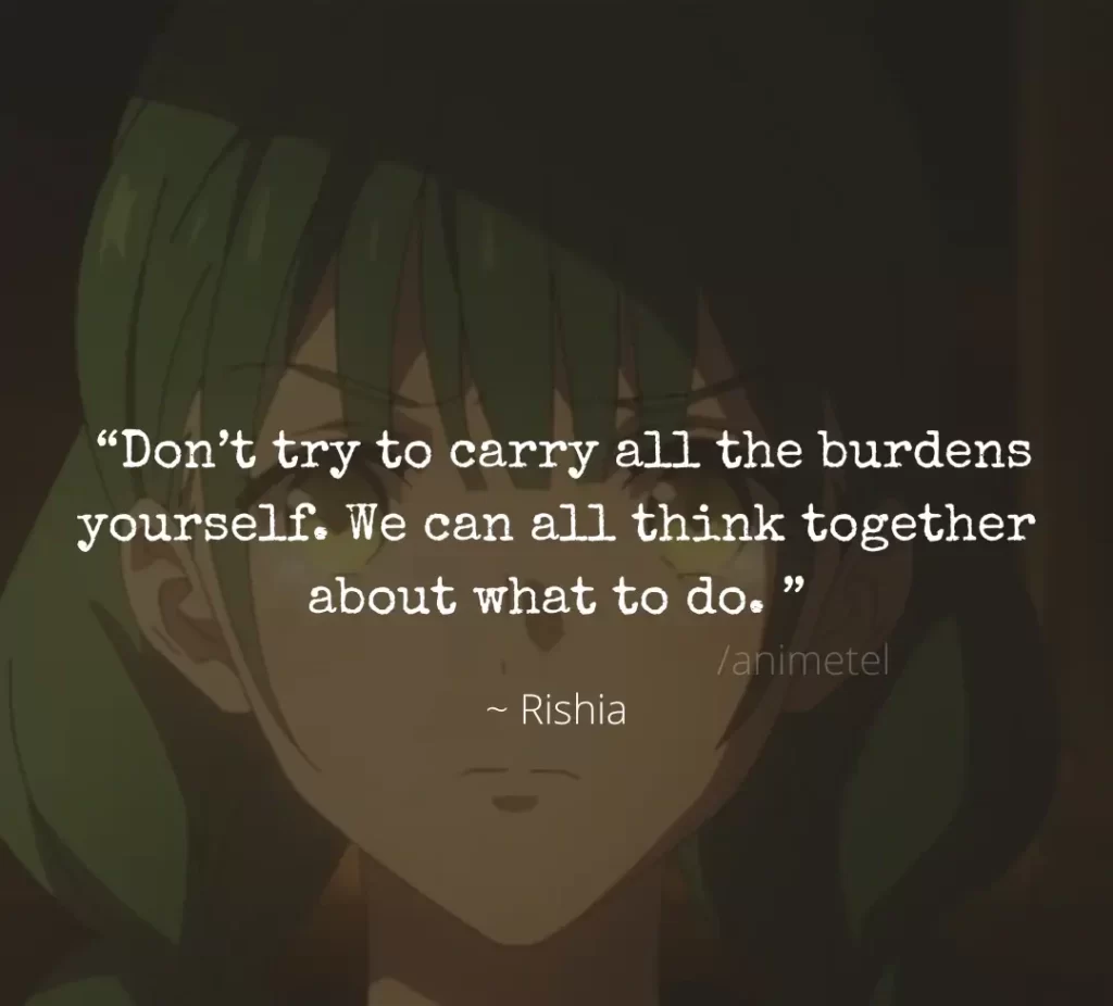 Anime Motivational quotes from The Rising Of The Shield Hero