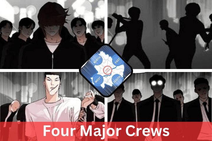 Four Major Crew in Lookism